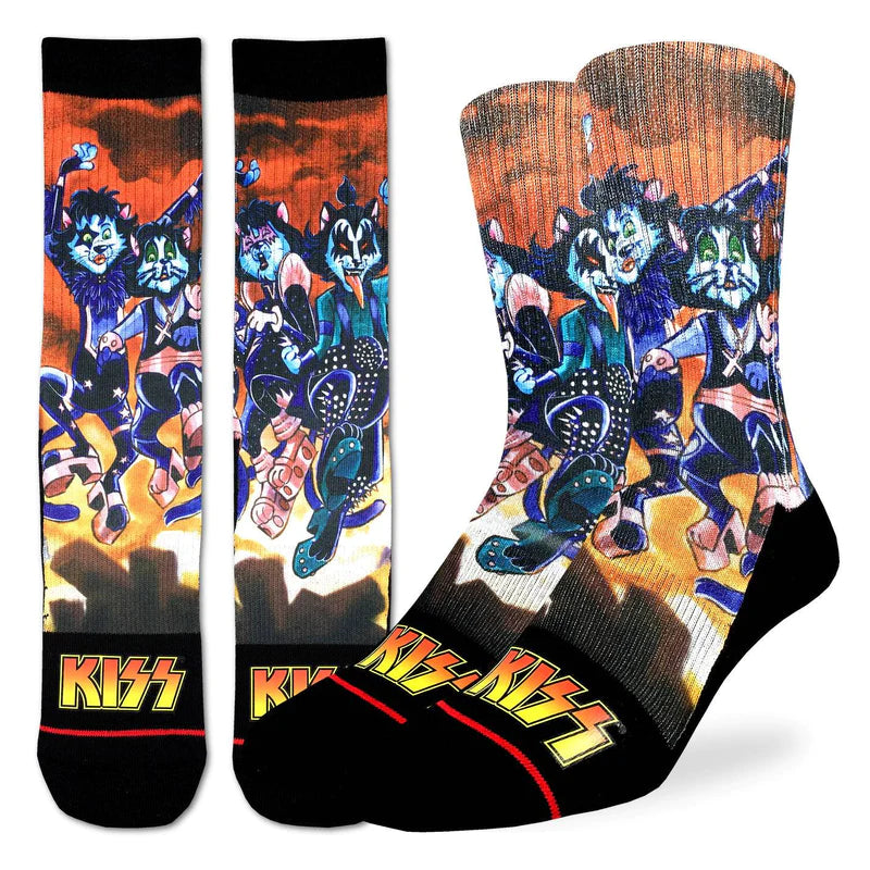 KISS CARTOON SOCKS