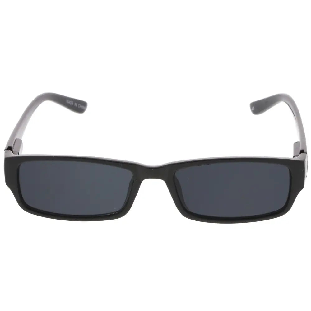 Slim Rectangle Black Shades
