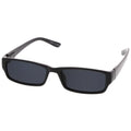 Slim Rectangle Black Shades