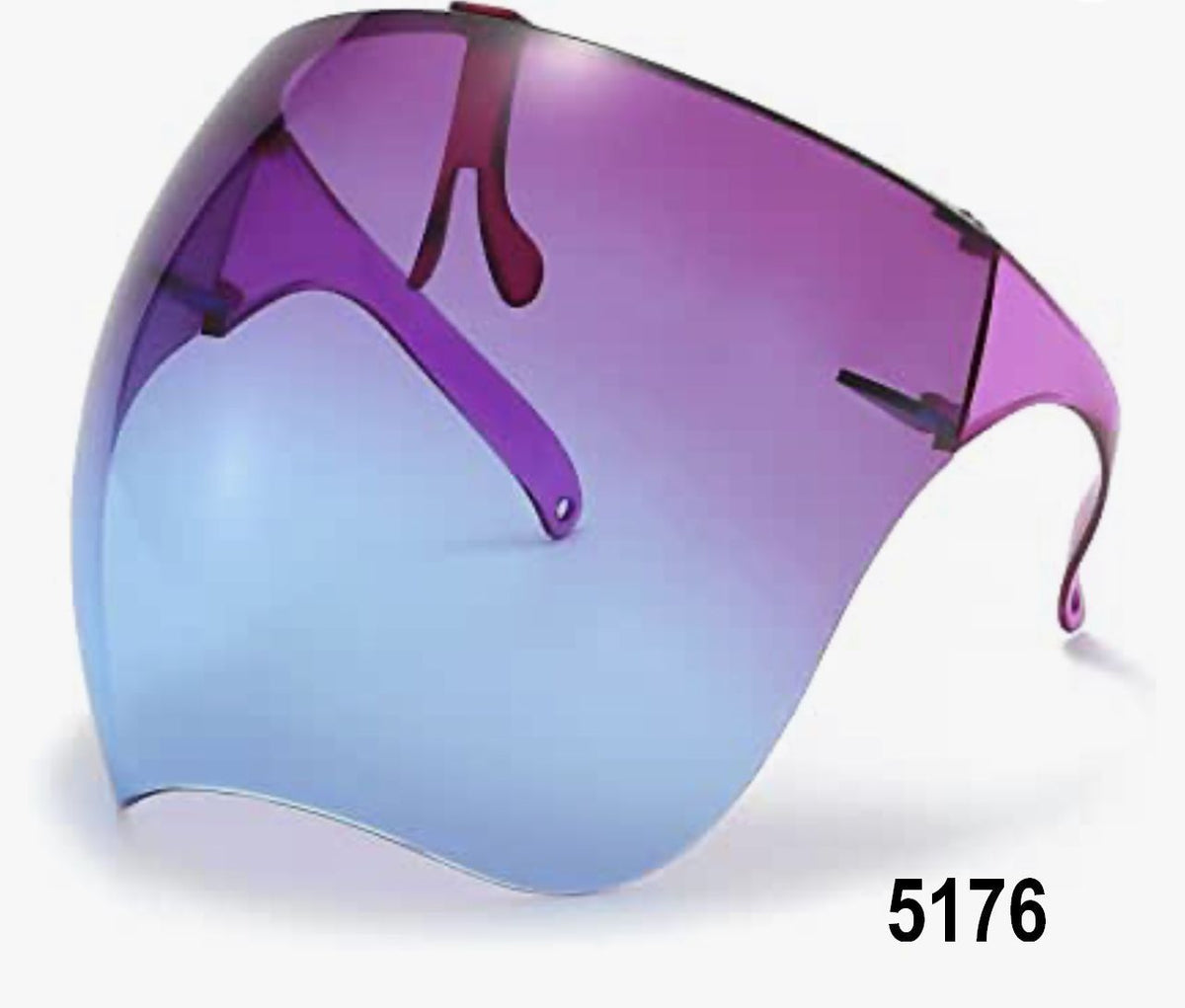 Gradient Full Face Shield Visor