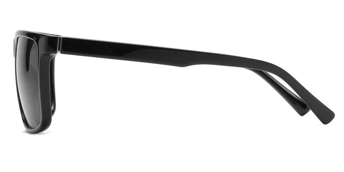 Square Sport Sunglasses W/ Mirror Lens