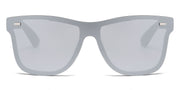 One-Piece Rimless Mirror Lens Sunglasses – image 6