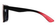 One-Piece Rimless Mirror Lens Sunglasses – image 8