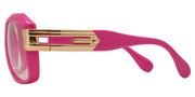 Retro Square Clear Lens Glasses W/ Gold Arms – image 8