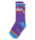 I Love Drag gym socks