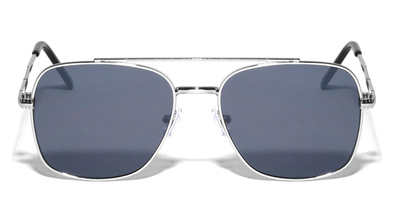 Slim Square Metal Aviators