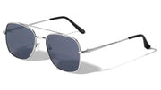 Slim Square Metal Aviators – image 3