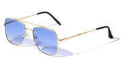 Slim Square Metal Aviators – image 4