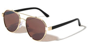 Flat Frame Geometric Aviators – image 3