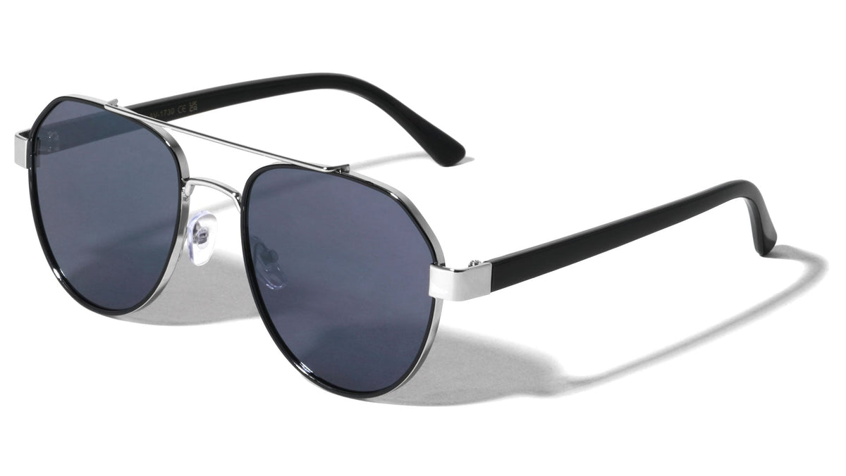 Flat Frame Geometric Aviators
