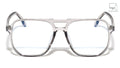 Square Aviator Blue Light Glasses