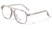 Square Aviator Blue Light Glasses – image 3