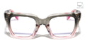 Oversized Two-Tone Square Blue Light Glasses