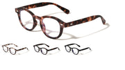 Retro Round Blue Light Glasses W/ Studs – image 2
