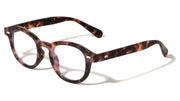 Retro Round Blue Light Glasses W/ Studs – image 3