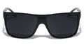 Classic Square Sport Sunglasses W/ Spring Hinge