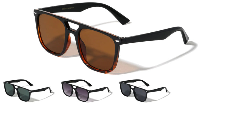 Flat Top Square Aviators