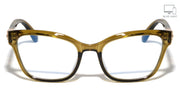 Cat Eye Blue Light Glasses W/ Crystal Frame – image 1