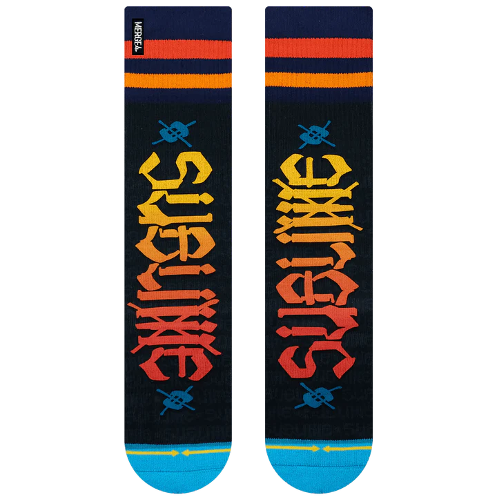 SUBLIME CHAZ COLORFUL TALL SOCK LRG