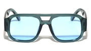 Oversized Crystal Color Square Aviators – image 1