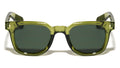 Retro Square Sunglasses W/ Arrow Studs