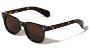 Retro Square Sunglasses W/ Arrow Studs – image 5