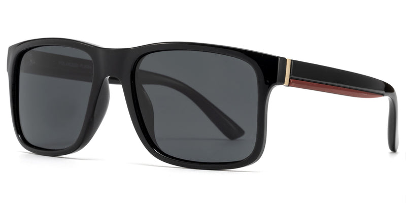 Polarized Rectangle Sport Sunglasses