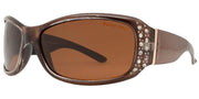 Polarized Rhinestone Wrap Sunglasses – image 4
