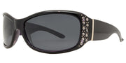 Polarized Rhinestone Wrap Sunglasses – image 6