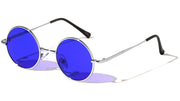 Round Metal Sunglasses W/ Color Lens – image 6