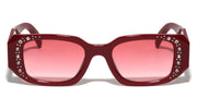 Rhinestone Geometric Butterfly Sunglasses – image 1