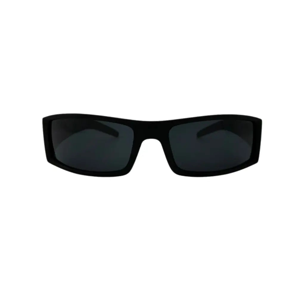 Wraparound Black Biker Shades