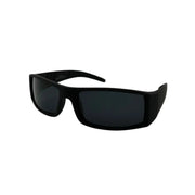 Wraparound Black Biker Shades – image 4