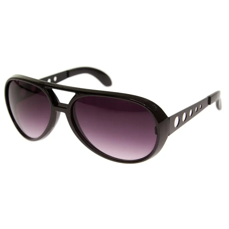 Retro Metal Aviators W/ Cutout Arms – second view