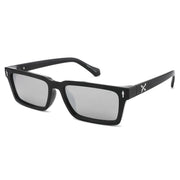 Chunky Rectangle Sunglasses W/ Metal Rivets – image 5