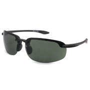 Rimless Sport Wrap Sunglasses W/ Mirror Lens – image 3