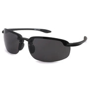 Rimless Sport Wrap Sunglasses W/ Mirror Lens – image 7
