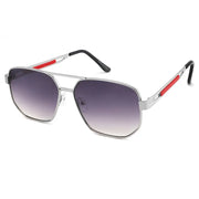 Hexagon Double Bridge Aviators – image 4