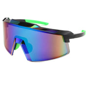 Oversized Shield Sport Sunglasses – image 7