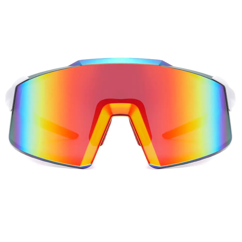 Oversized Shield Sport Sunglasses