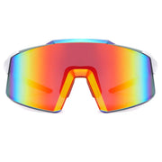 Oversized Shield Sport Sunglasses – image 2