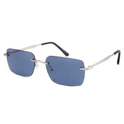 Rimless Thin Rectangle Sunglasses – image 1