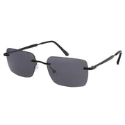 Rimless Thin Rectangle Sunglasses – image 4