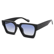Chunky Square Sunglasses W/ Color Lens – image 5
