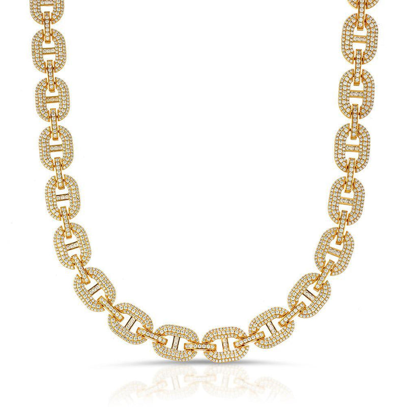DIAMOND MARINER LINK CHAIN-The Gold Gods
