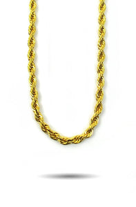 SOLID GOLD ROPE CHAIN-The Gold Gods