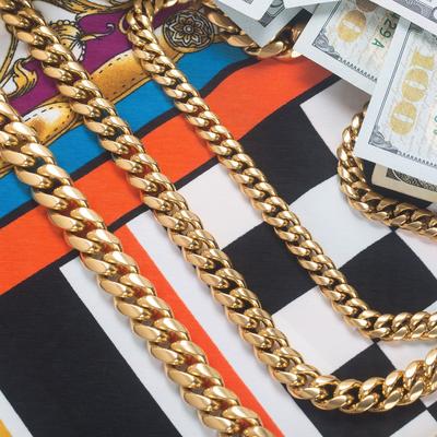 SOLID GOLD MIAMI CUBAN CHAIN-The Gold Gods