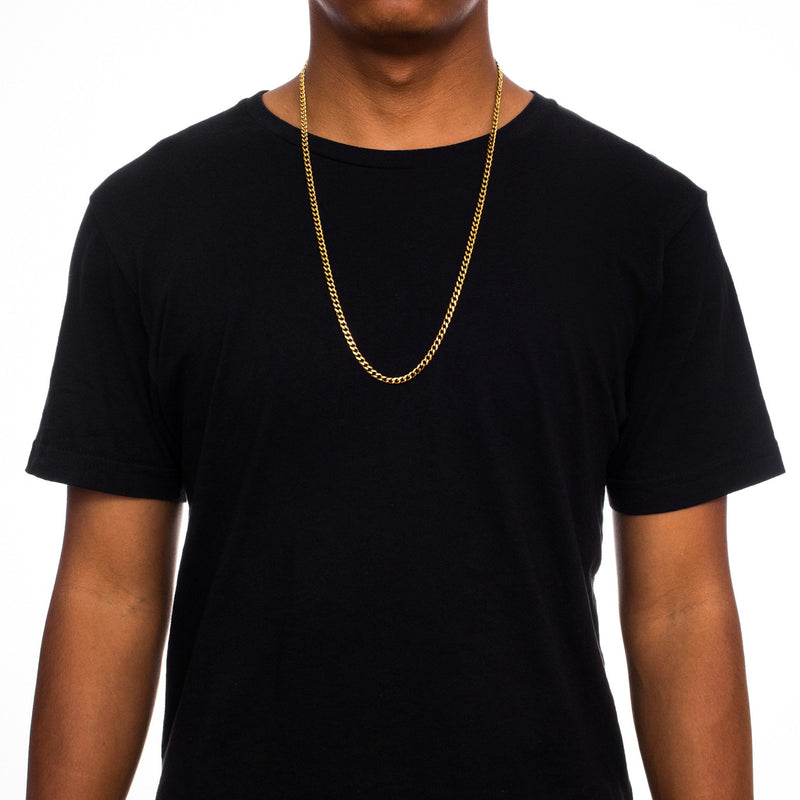 Micro Cuban Link Chain - The Gold Gods