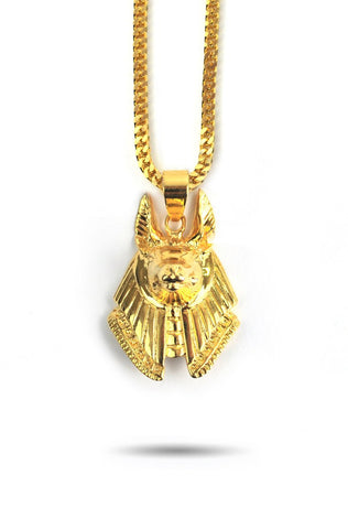 Anubis Piece Necklace - The Gold Gods