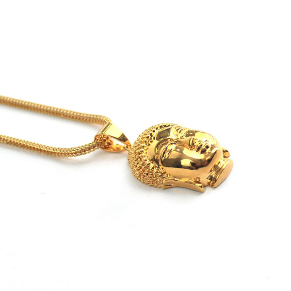 Micro Buddha Head Piece - The Gold Gods